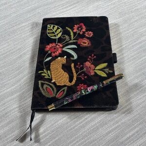 Johhny Was Isabella Fabric Luxe Journal & Pen Set Boho Gratitude Mindfulness